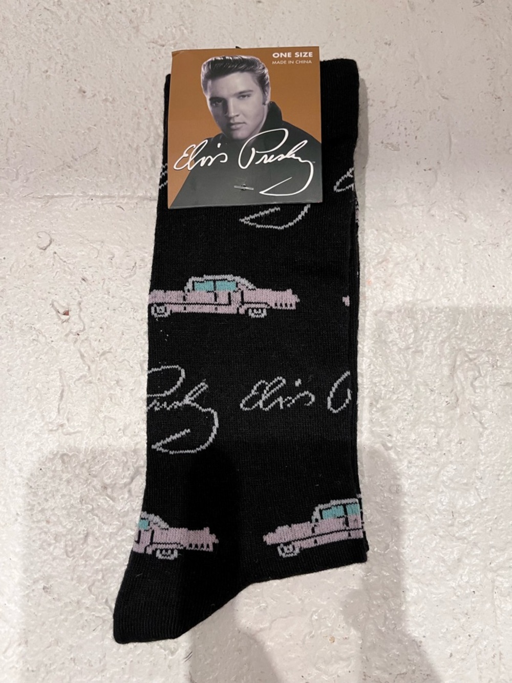 Elvis Presley NEW WITH TAGS Crew Socks